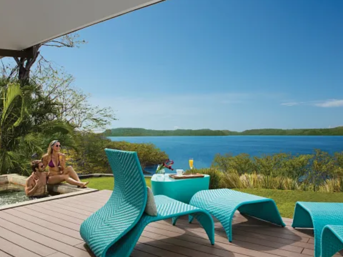 Secrets Papagayo Preferred Club Junior Suite Plunge pool