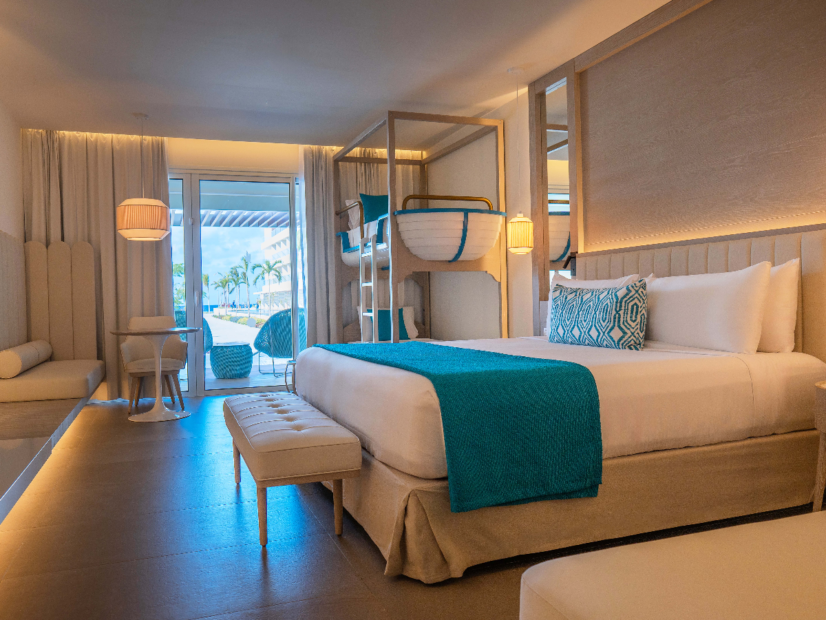 Princess Grand Jamaica Swim Out Family Junior Suite with Bunk Beds